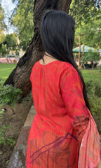 kammo carrot color indian suit
