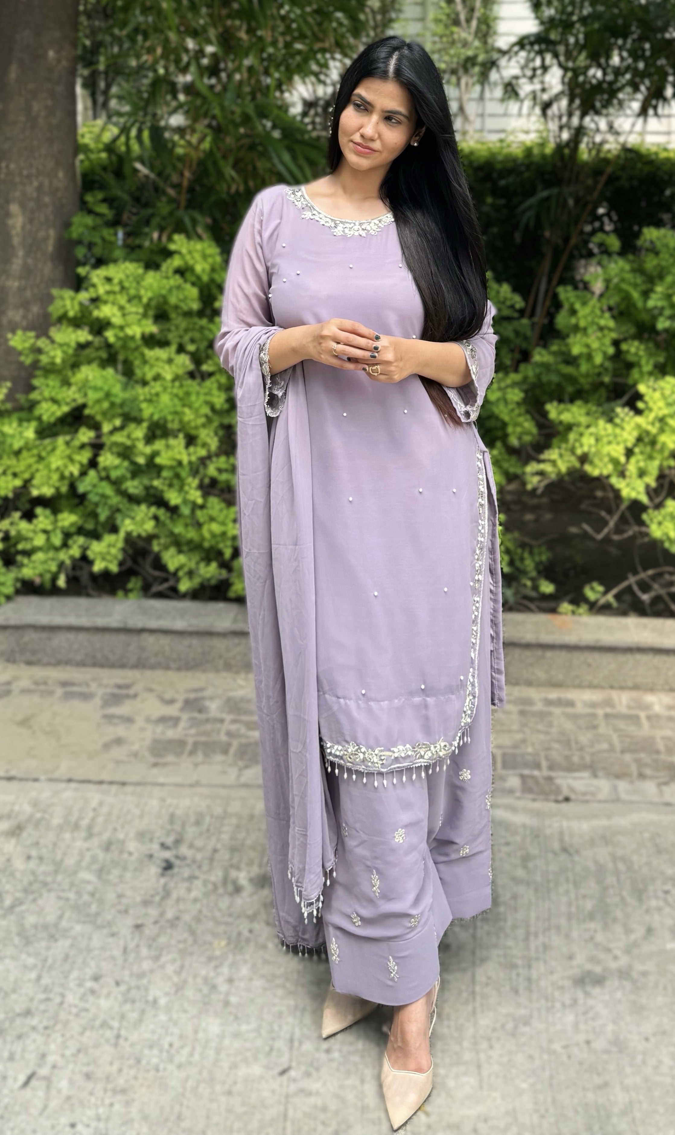 kammo lilac farshi set