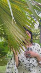 kammo organza suit set